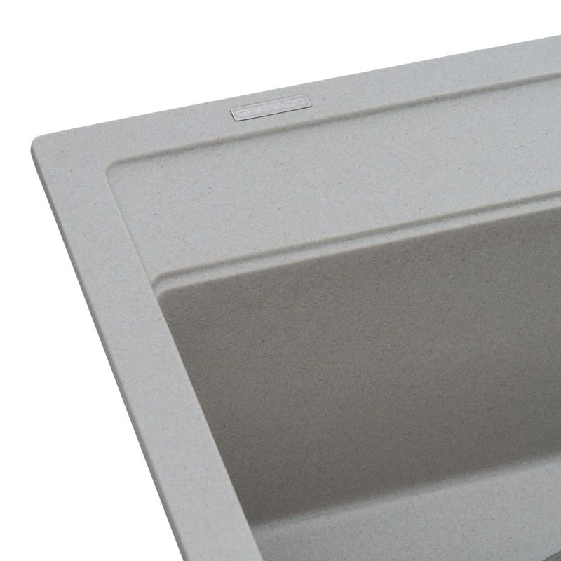 Мийка MERIDA grey stone (496*480mm.) граніт Granado Мийка MERIDA grey stone (496*480mm.) граніт Granado