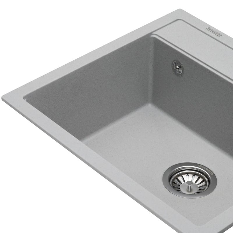 Мийка LERIDA grey stone (560*510mm.) граніт Granado Мийка LERIDA grey stone (560*510mm.) граніт Granado