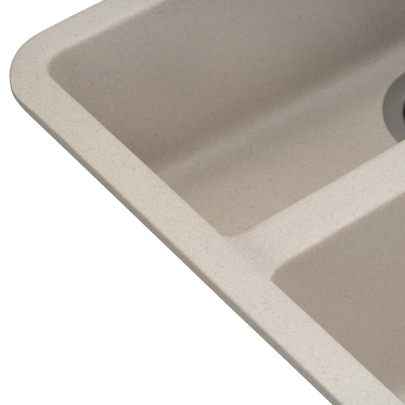 Мийка UNDER TOP DOUBLE biege (705*445mm.) граніт Granado Мийка UNDER TOP DOUBLE biege (705*445mm.) граніт Granado