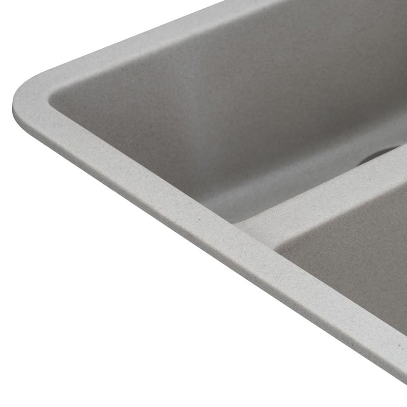 Мийка UNDER TOP DOUBLE grey stone (705*445mm.) граніт Granado Мийка UNDER TOP DOUBLE grey stone (705*445mm.) граніт Granado