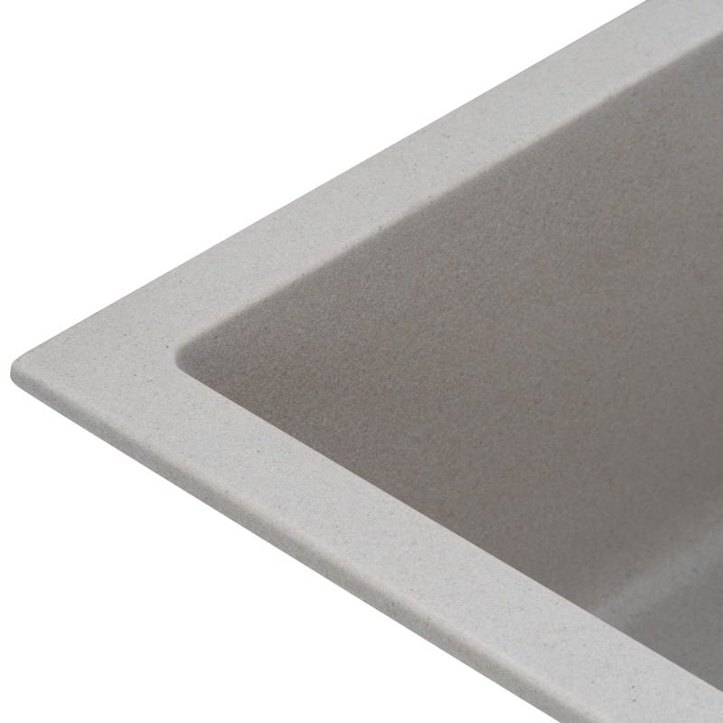 Мийка UNDER TOP L grey stone (606*456mm.) граніт Granado Мийка UNDER TOP L grey stone (606*456mm.) граніт Granado