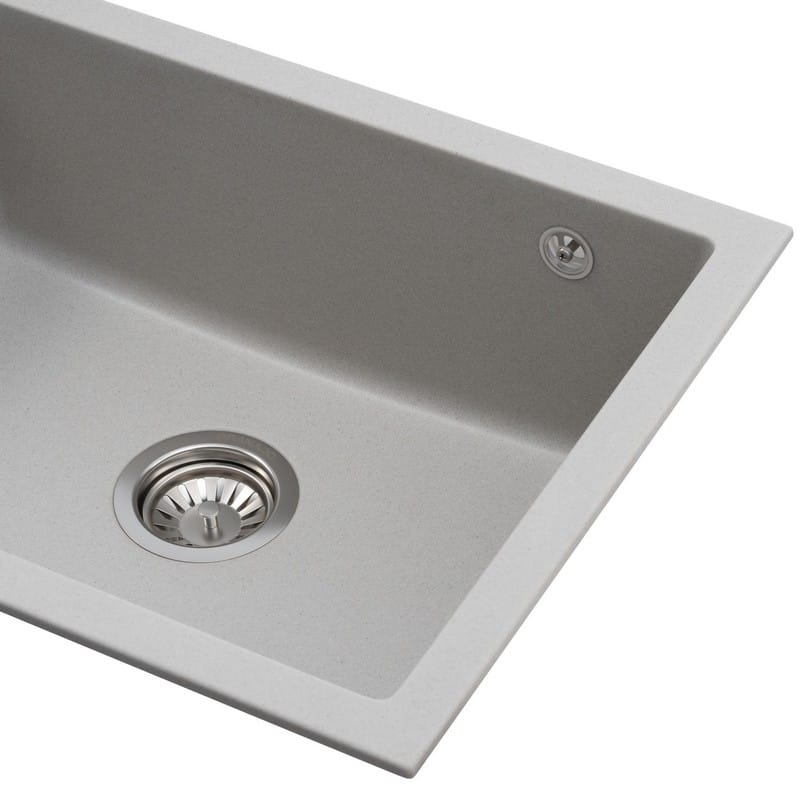 Мийка UNDER TOP L grey stone (606*456mm.) граніт Granado Мийка UNDER TOP L grey stone (606*456mm.) граніт Granado