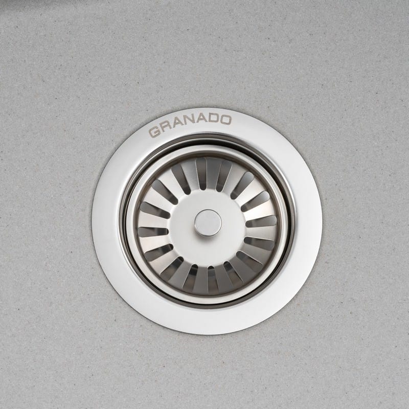 Мийка UNDER TOP L grey stone (606*456mm.) граніт Granado Мийка UNDER TOP L grey stone (606*456mm.) граніт Granado