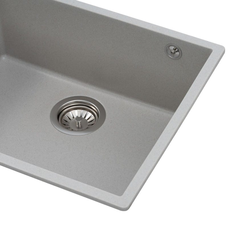 Мийка UNDER TOP MAX grey stone (535*435mm.) граніт Granado Мийка UNDER TOP MAX grey stone (535*435mm.) граніт Granado