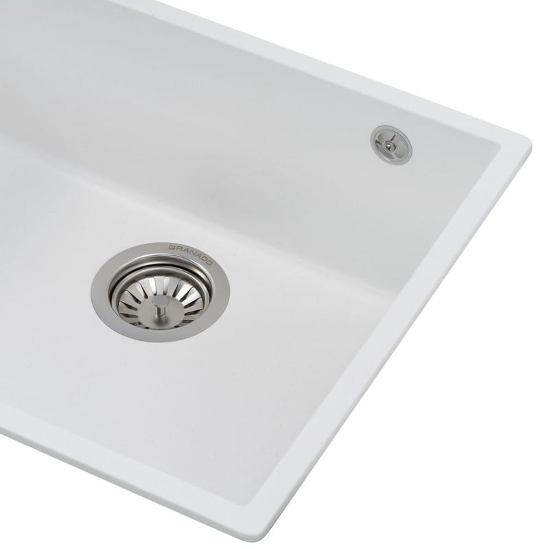 Мийка UNDER TOP XL speckled white (752*460mm.) граніт Granado Мийка UNDER TOP XL speckled white (752*460mm.) граніт Granado