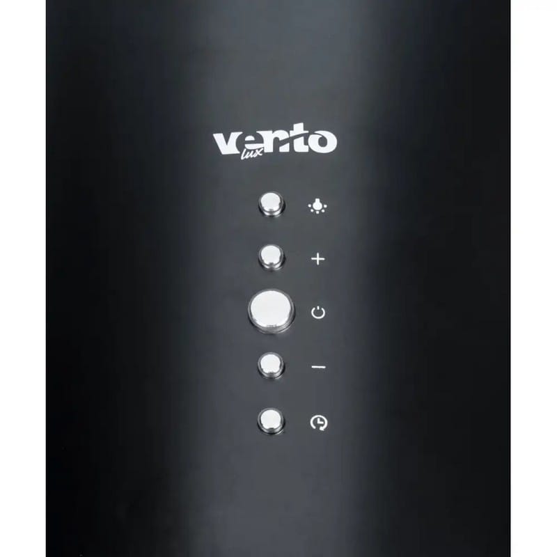 Острівна витяжка ISOLA CILINDRO 35 BK (1200) ST MM VENTOLUX