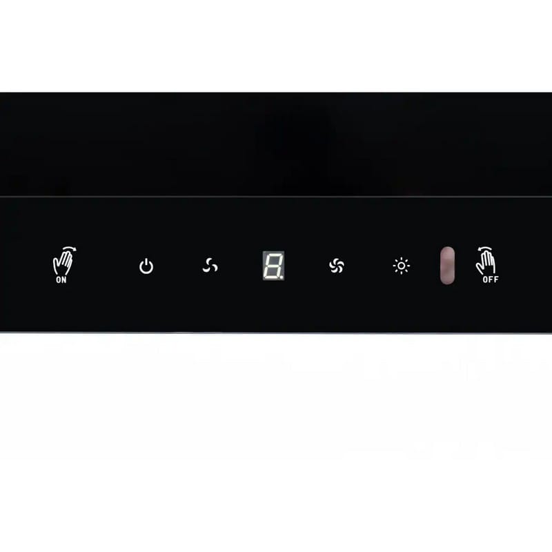 Телескопічна витяжка GARDA 60 BK/BG (1100) TC MS LED VENTOLUX