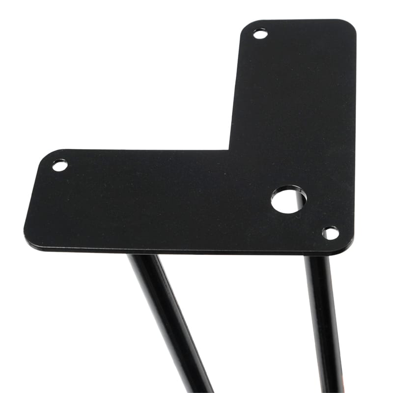 Ножка мебельная HAIRPIN Leg 2ROD Big h71см черная структурная