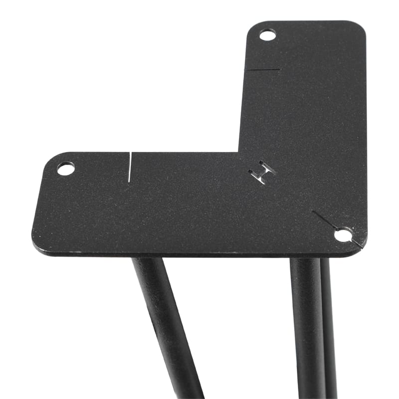 Ножка мебельная HAIRPIN Leg 3ROD Big h71см черная структурная Ножка мебельная HAIRPIN Leg 3ROD Big h71см черная структурная