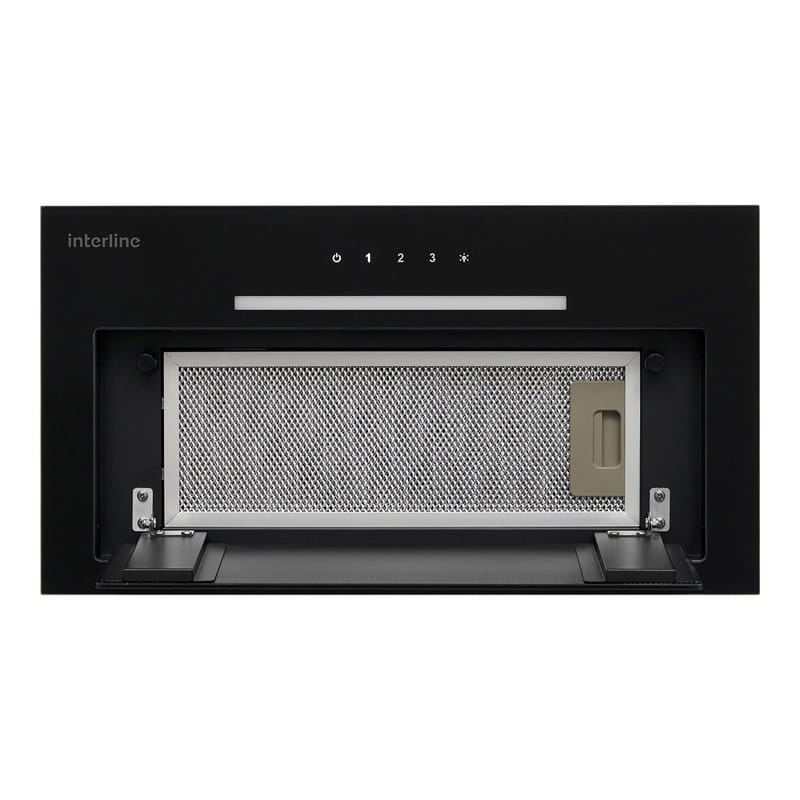 Витяжка вбудована LINE ULTRA BL A/60 GL/SInterline