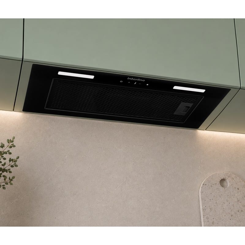 Витяжка вбудована SKYLINE Sense BL A/60/GL/ST Interline Витяжка вбудована SKYLINE Sense BL A/60/GL/ST Interline
