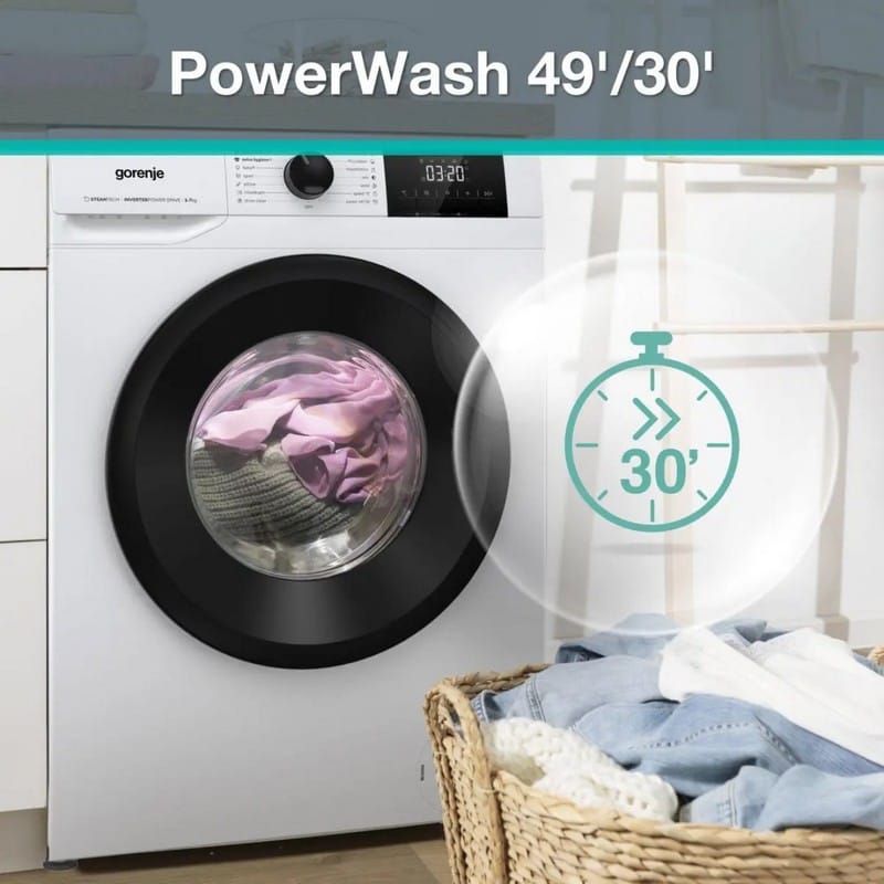 Пральна машина W3NGPI61SAS 6кг, 42см Gorenje