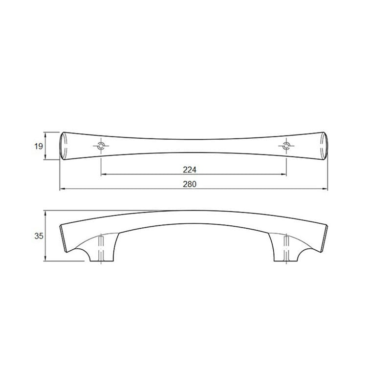 Ручка Marella M 15183.224 хром Ручка Marella M 15183.224 хром