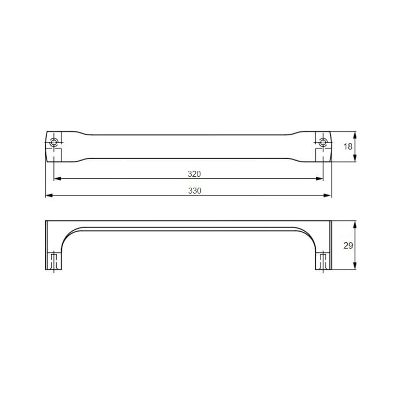 Ручка Marella M 15244.320 олово Ручка Marella M 15244.320 олово