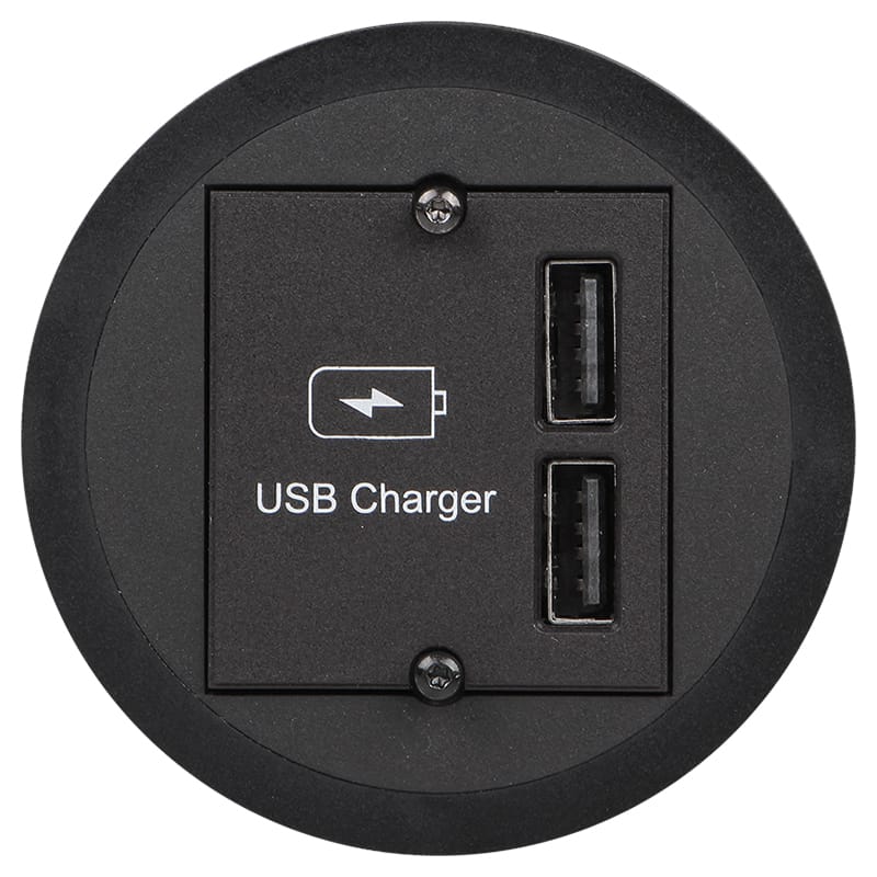 PIX розеточний блок, 1xUSB-модуль подвійний