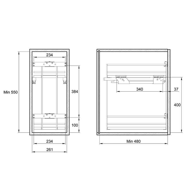Карго 300 мм графіт, Galaxy VIBO (EGTGM30B2MOMASVGF) Карго 300 мм графіт, Galaxy VIBO (EGTGM30B2MOMASVGF)