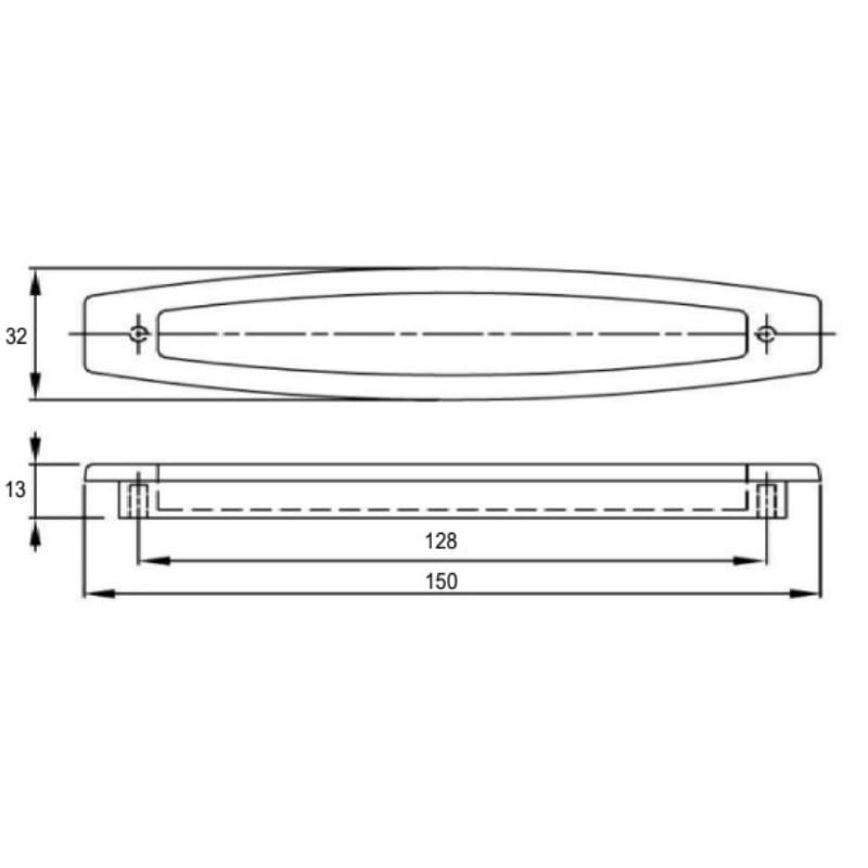 Ручка Ferro Fiori M 0780.128 черный