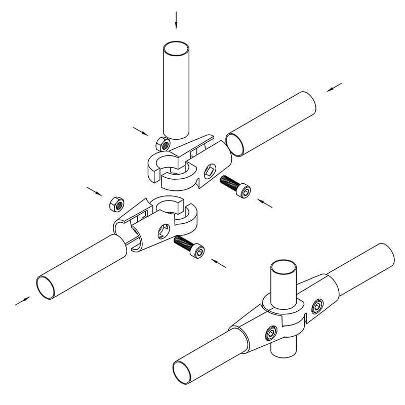 R-43 з'єднання кутове