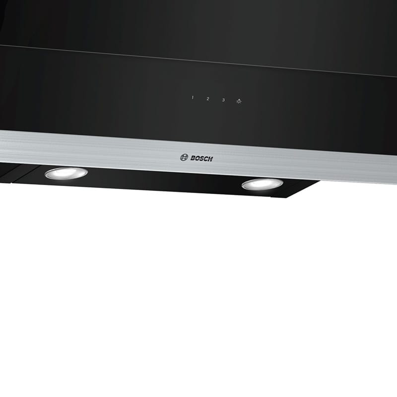 Настінна витяжка чорна DWK065G60R Bosch