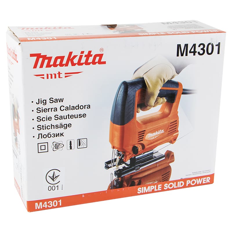 Лобзик 450Вт, 18мм (M4301) Makita MT Лобзик 450Вт, 18мм (M4301) Makita MT