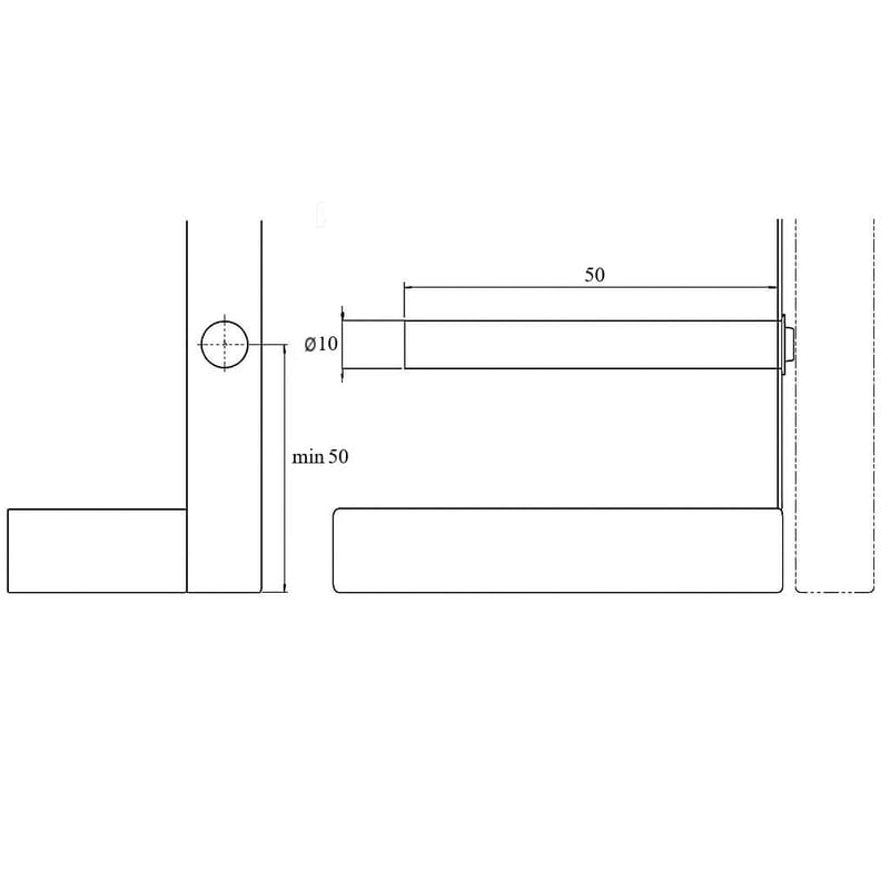 Механизм P2O Magnet белый, врезной (9089592) Hettich Механизм P2O Magnet белый, врезной (9089592) Hettich