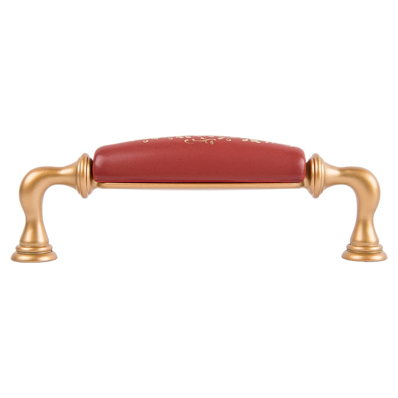 Ручка Marella CR 15136.128 золото матовое | красный матовый | рисунок Ручка Marella CR 15136.128 золото матовое | красный матовый | рисунок
