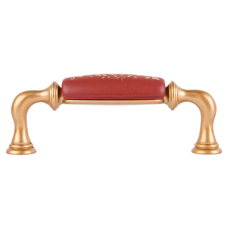 Ручка Marella CR 15136.96 золото матове | червоний матовий | малюнок Ручка Marella CR 15136.96 золото матове | червоний матовий | малюнок