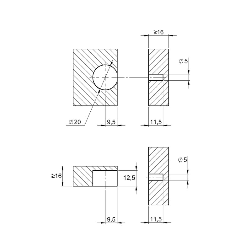 Стяжка VB 35/16, цинк (9117656) Hettich Стяжка VB 35/16, цинк (9117656) Hettich