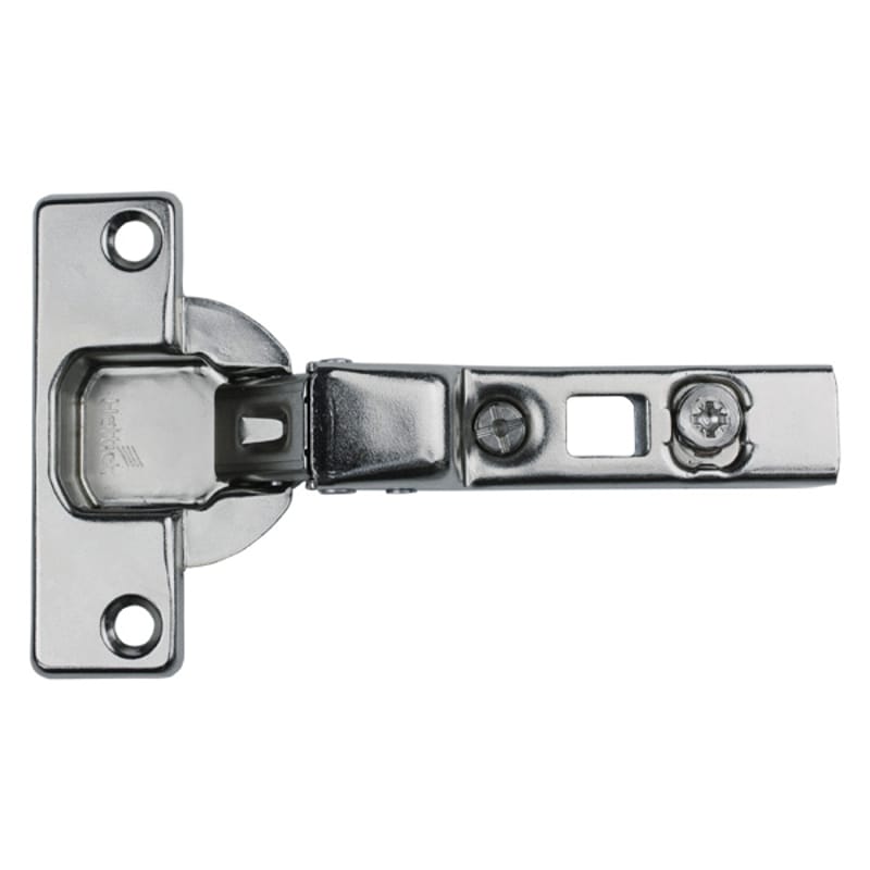 Завіса Clip-on, 110°,Intermat 9943, напівнакладна, нікель (1030620) Hettich
