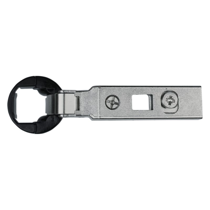 Завіса  Clip-on, 95°,Intermat 9904, накладна, для скла, нікель (72960) Hettich