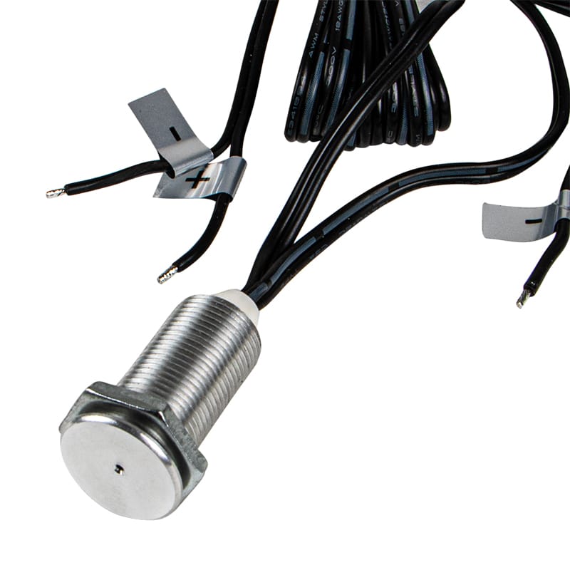 Сенсорний вимикач на дотик з димув. (алюміній), 12V/24V, 60W/120W