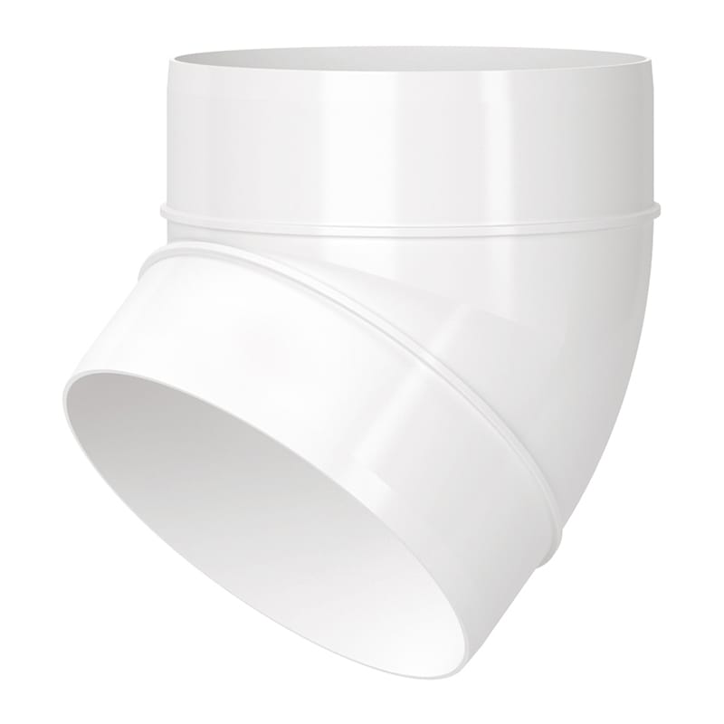 Коліно d 125 під 45 ° VENTS (222-45) Коліно d 125 під 45 ° VENTS (222-45)