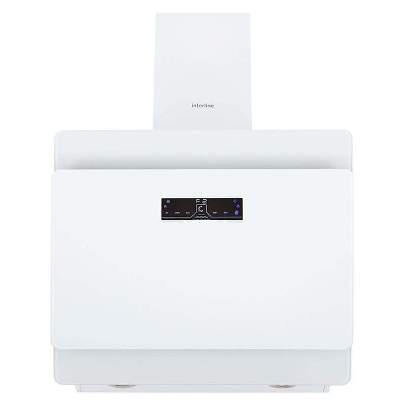 Витяжка BRAVO WH A/60/GL/K 600мм біла INTERLINE Витяжка BRAVO WH A/60/GL/K 600мм біла INTERLINE