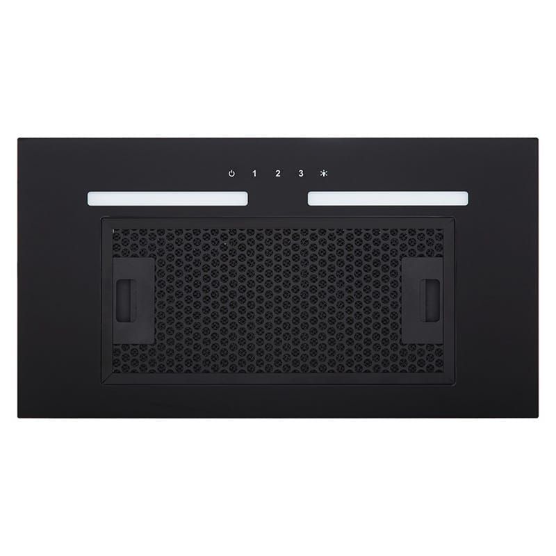 Вытяжка встроенная SWAY BL A/60 GL/S 600мм черная INTERLINE Вытяжка встроенная SWAY BL A/60 GL/S 600мм черная INTERLINE