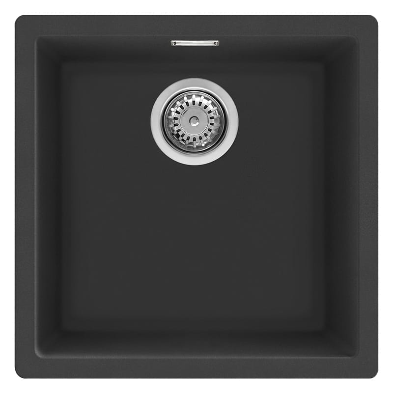 Мойка гранит (два типа установки) Quadra черный VZP45N Smeg
