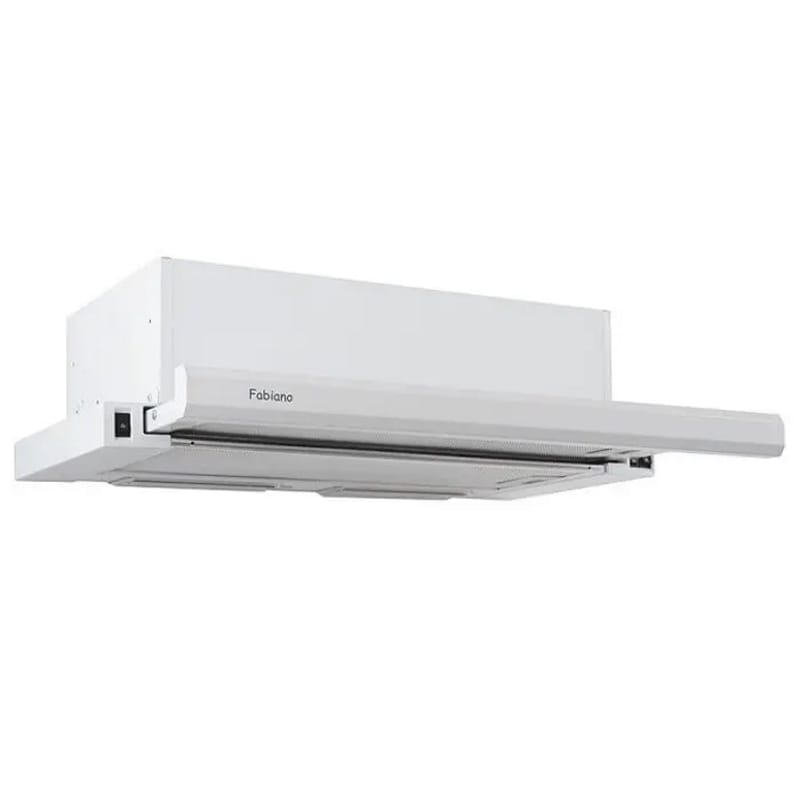 Вытяжка телескопическая белая Slim 60см Lux Fabiano