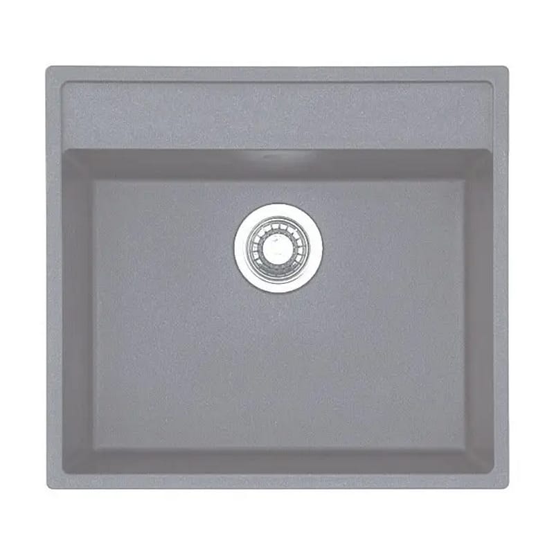 Мийка граніт Quadro 56x51 титаніум Fabiano