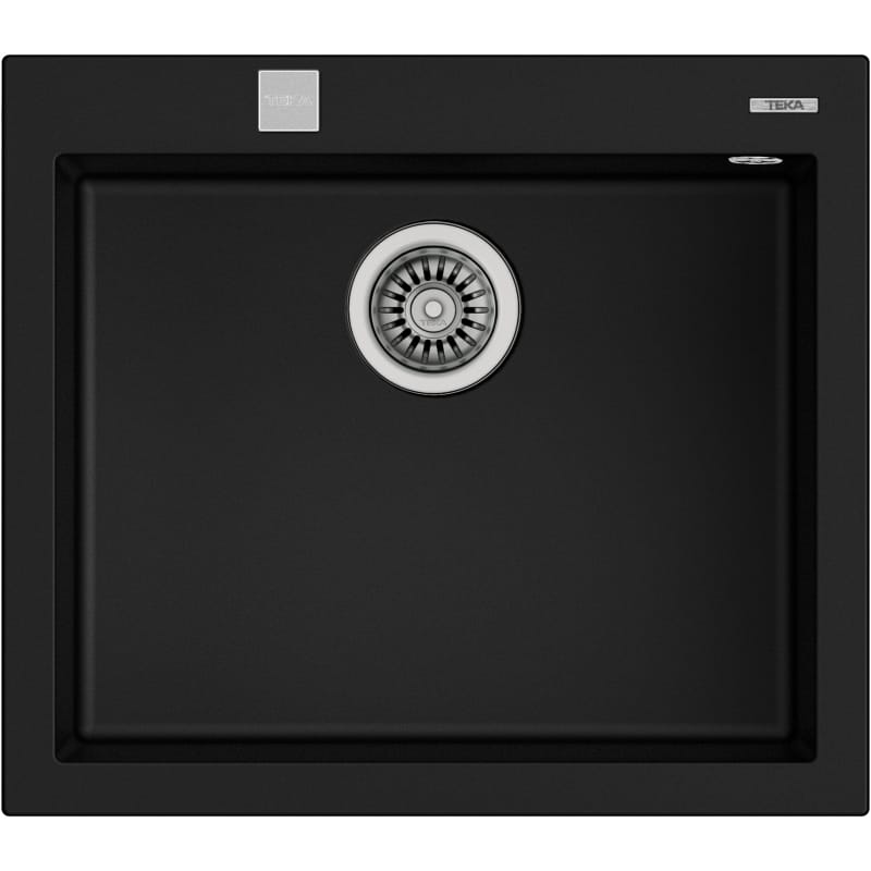 Мийка FORSQUARE 50.40 TG Tegranit чорний Teka (115230005)
