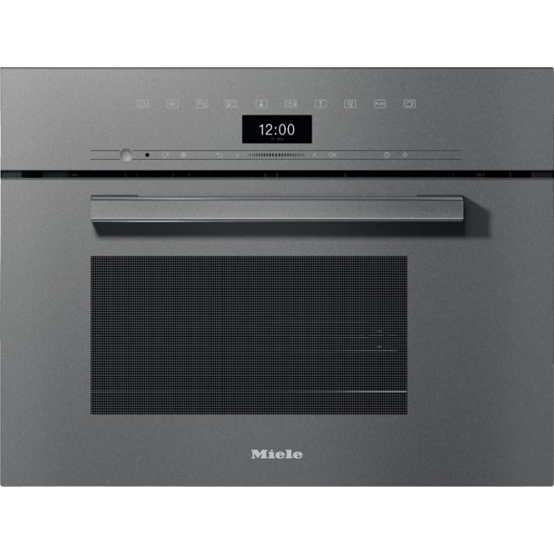 Вбудовувана пароварка, 45 см DG 7440 GRGR графітово-сірий Miele