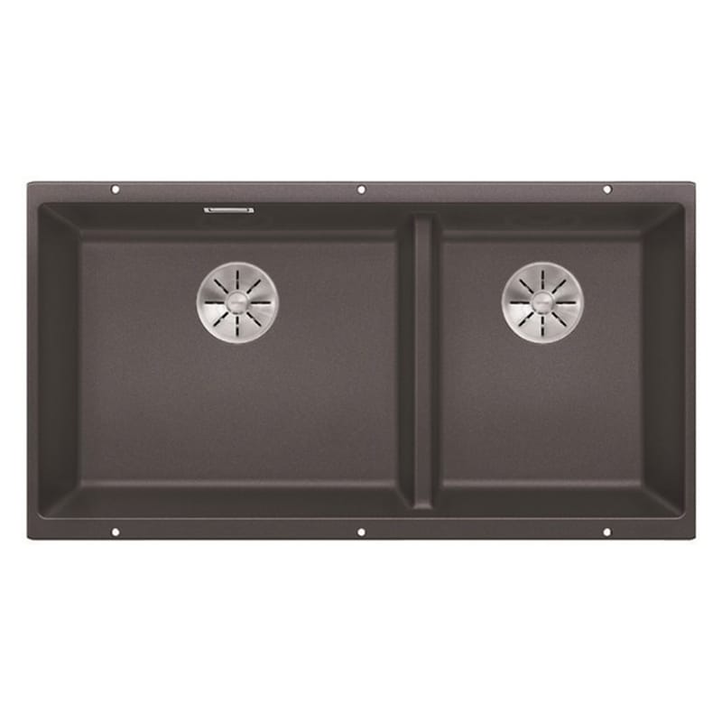 Мойка SUBLINE 480/320-U SILGRANIT (мпс.) темная скала BLANCO (523585)