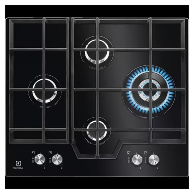 Варочная поверхность газовая KGG6456K 60см черный Electrolux