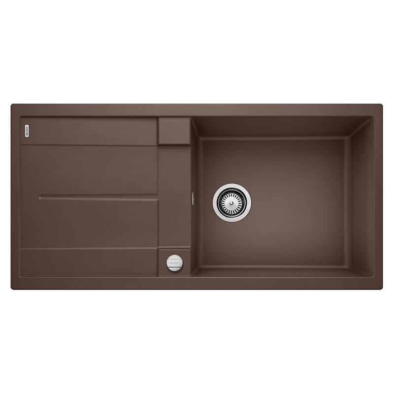 Мойка METRA XL 6 S SILGRANIT (мпс./врезная) кофе BLANCO (515287)