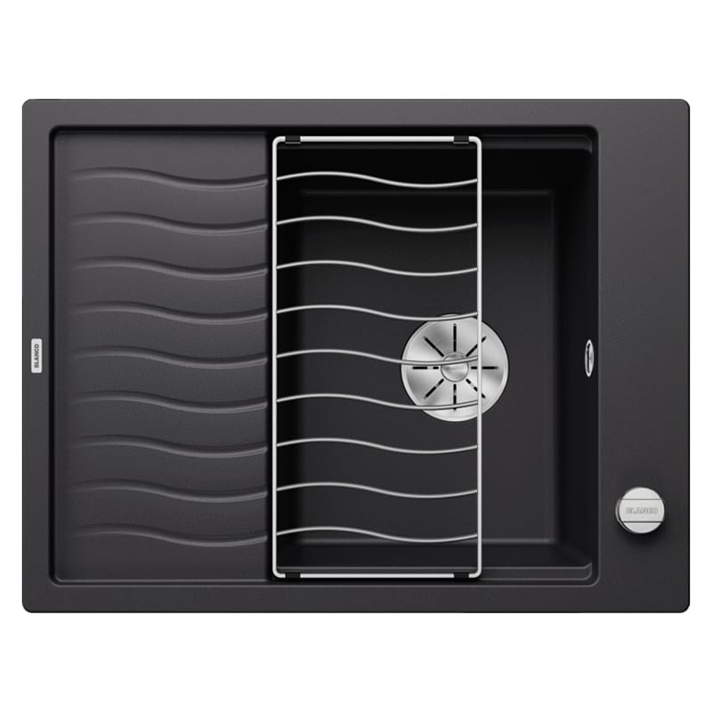 Мийка ELON 45 S SILGRANIT (мпс./врізна) чорний BLANCO (525879) Мийка ELON 45 S SILGRANIT (мпс./врізна) чорний BLANCO (525879)