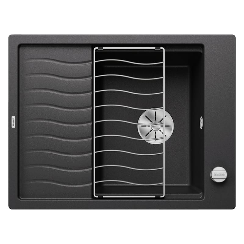 Мийка ELON 45 S SILGRANIT (мпс./врізна) антрацит BLANCO (524814) Мийка ELON 45 S SILGRANIT (мпс./врізна) антрацит BLANCO (524814)