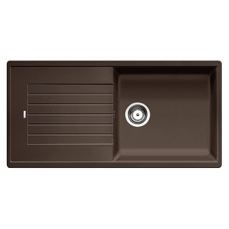 Мойка ZIA XL 6 S SILGRANIT (мпс./врезная) кофе BLANCO (517577)