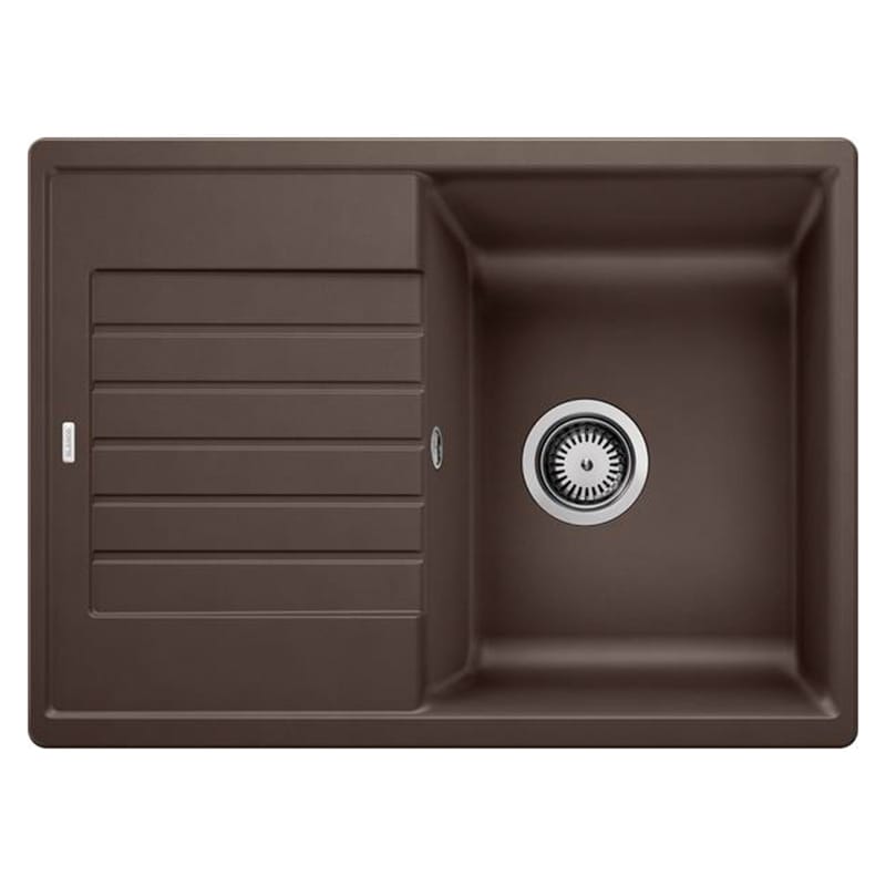 Мойка ZIA 45 S Compact SILGRANIT (мпс./врезная) кофе BLANCO (524730)