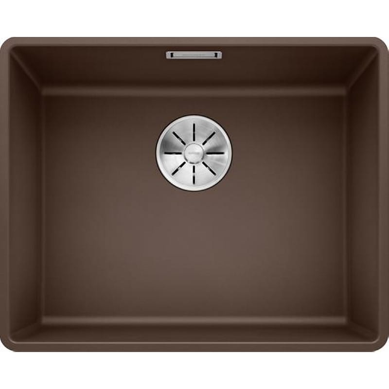 Мойка SUBLINE 500-F SILGRANIT (в уровень) кофе BLANCO (523537) Мойка SUBLINE 500-F SILGRANIT (в уровень) кофе BLANCO (523537)