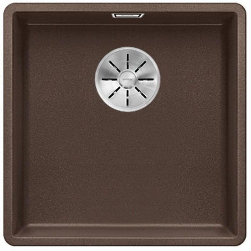 Мойка SUBLINE 400-F SILGRANIT (в уровень) кофе BLANCO (523499)