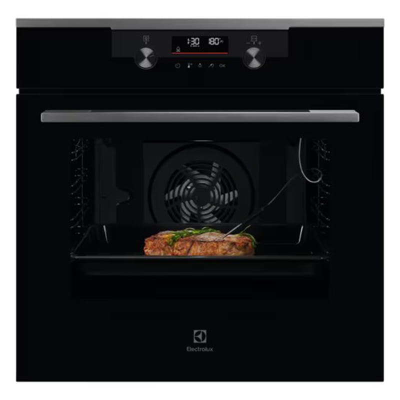 Духовой шкаф KODDP77H черный/нерж. сталь Electrolux