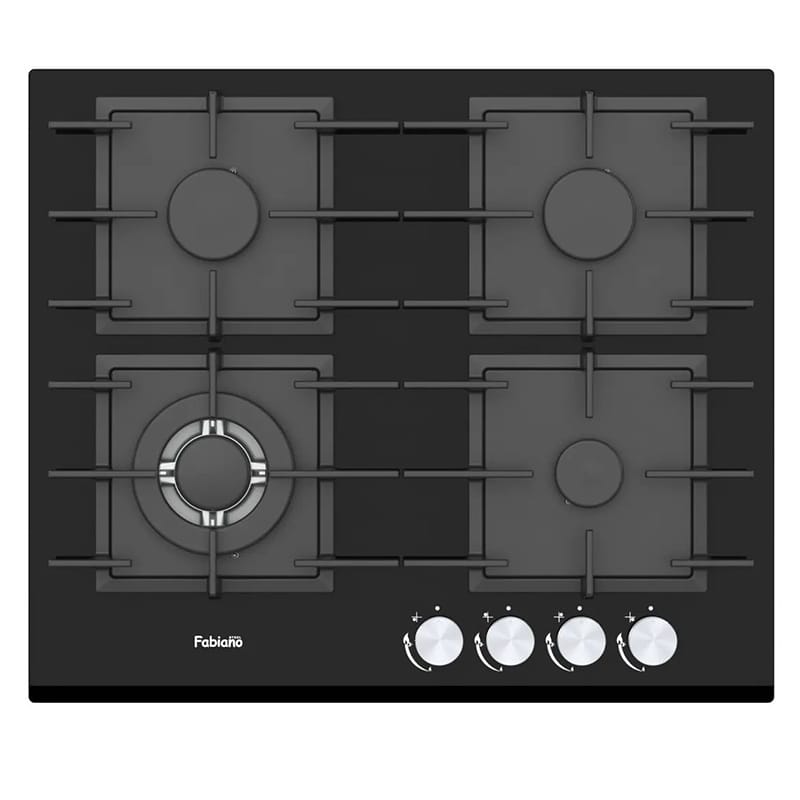 Газова поверхня  FHG 1444 VGHT2 Black Glass Fabiano